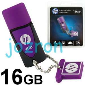 HP v245L 16GB 16G USB Flash Pen Drive Sport Disk Purple  