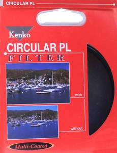 Kenko Multi Coated Circular Polarizer PL Filter 62mm 62 033155101247 