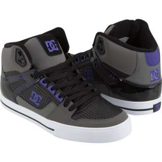   DC Shoes Spartan Hi WC High Top Skate SkateBoarding Shoes Black/Purple