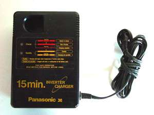 Panasonic EY0202 15 Min Battery Charger 9.6V 12V EY9106  