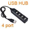 Port Super Speed 5Gbps USB 3.0 Hub pc laptop+Adapter Hot New  