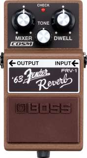 BOSS FRV 1 Fender® 1963 Spring Reverb Guitar Effects Pedal  