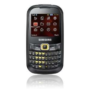 Samsung CorbyTXT B3210 Handy (Kamera, QWERTZ Tastatur) chrome yellow