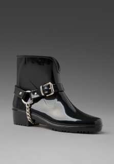 MARC BY MARC JACOBS Moto Rainboot in Black  
