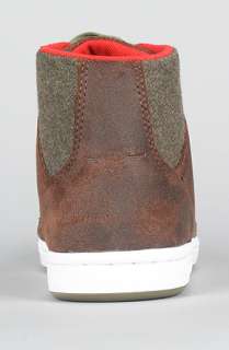 Creative Recreation The Cesario Sneakers in Khaki Brown Wool 