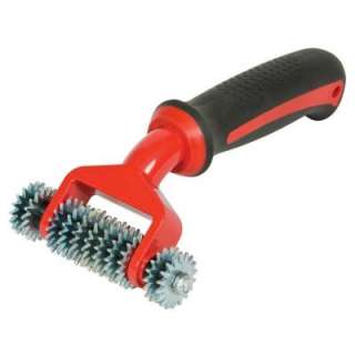 in. Star Wheel Carpet Seam Roller, large handle for comfortanble 