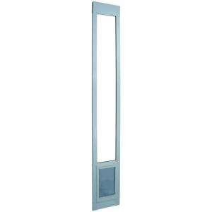   Aluminum Pet Patio Door Fits 93.75 in. to 96.5 in. Tall Aluminum