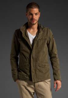 DIESEL Jontyr Military Jacket in Olive  