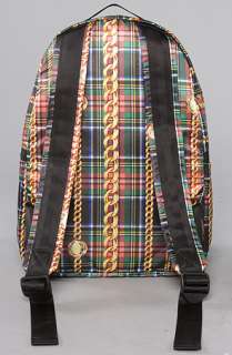 Joyrich The Joyrich Collab Double Zip Backpack in Chain Check 