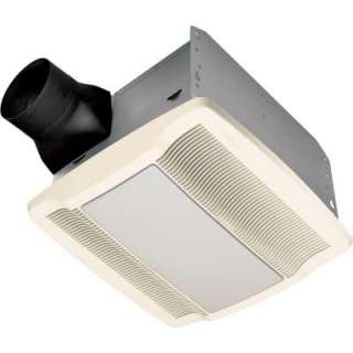 Ultra Silent 80 CFM Ceiling Exhaust Bath Fan with Light and Nightlight