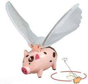Flying Pig with Flapping Wings NEW So Cute  