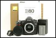 Nikon D80 10.2 MP Digital SLR Camera Body Only D 80 Auto Focus DSLR 