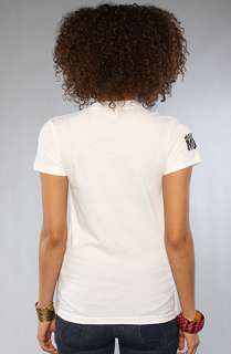 Married to the Mob The Stamp Logo Tee in White  Karmaloop 