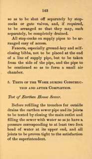 recent practice in the sanitary drainage 1890