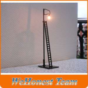 HO OO gauge yard lights Lampposts with ladder #R42  
