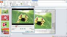 Sie können Videodateien unmittelbar in PowerPoint 2010 einbetten und 