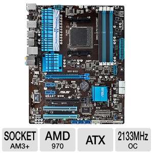 ASUS M5A97 EVO AMD 970 AM3+ Motherboard   ATX, Socket AM3+, AMD 970 