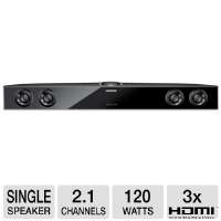 Samsung HW E350 AudioBar 32 Sound Bar   2.1 Channels, 120 Watts Total 