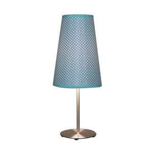   25 in. Blue Table Lamp  DISCONTINUED LS DOT LAMP BU 