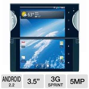 Sprint Kyocera Echo m9300 Locked Cell Phone   Dual Touchscreens 