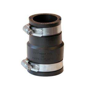 Fernco 1 1/2 in. Drain Waste and Vent x 1 1/4 in. Drain Waste and Vent 