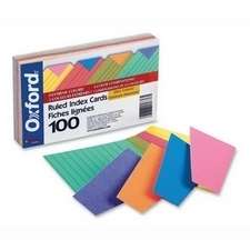 Esselte Colored Ruled Index Card 4x6 100,w/similars 9  