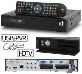 INVERTO Scena 5m HDTV HD Digital Sat Receiver PVR ready USB CI Conax 5 