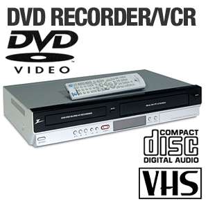 Zenith XBR716 DVD Recorder VCR Combo   Progressive Scan, S Video 