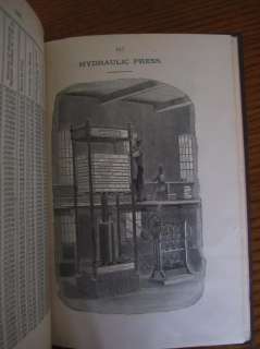RARE 1878 Illus Book Water Wheel Machines by Emerson  