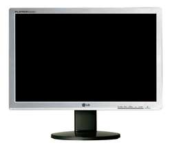 LG W2442PA SF 61 cm Wide Screen TFT Monitor silber  