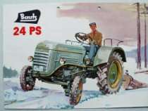 Prospekt / brochure   Traktor Schlepper Bautz ALW 240 und AW 240 luft 