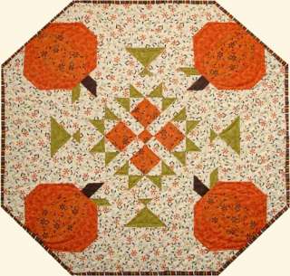 PUMPKIN PARTY Quilt Pattern ~ Easy   Fast   & Cute  