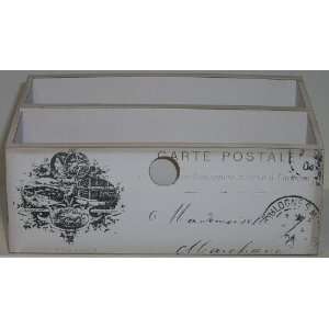 Briefbox Letterbox Postbox Holz Carte Postale Shabby  Chic  