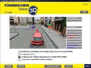 3D Führerschein Trainer 2012  Software