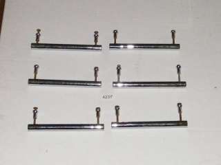 Chrome Plated Solid Brass 6 Inch Drawer Handles  