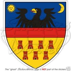 TRANSSILVANIEN Wappen Rumänien Rumänische Aufkleber  