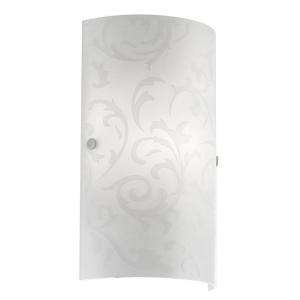 Eglo Amadora Collection 1 Light White Wall Sconce 20619A at The Home 