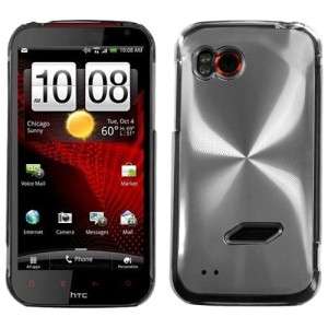 For Verizon HTC Rezound METAL Cosmo HARD Protector Case Snap on Phone 