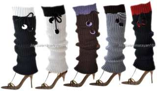 Winter Fashion Knit Leg Warmers Dance Slouch Womens  