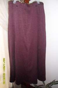 Womens Boot Skirt ~ Coldwater Creek ~ P12 ~ NWT $69  