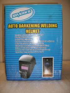 Sparks Auto Darkening Welding Helmet NIB  