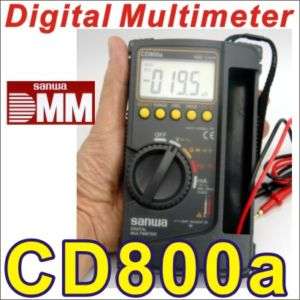 SANWA DIGITAL Multimeter CD800a DMM 4000 count NEW  
