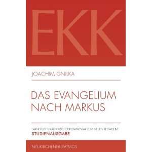   nach Markus EKK II Studienausgabe  Joachim Gnilka Bücher
