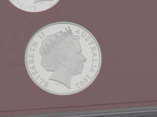 Royal Australian Mint 2002 Proof Set Coins Free Worldwide Shipping 