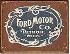 Ford Motor Company accessories FoMoCo Aluminum Sign Garage Man Cave 
