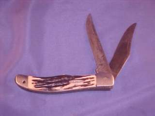 VINTAGE KA BAR FOLDING KNIFE knive Kabar  