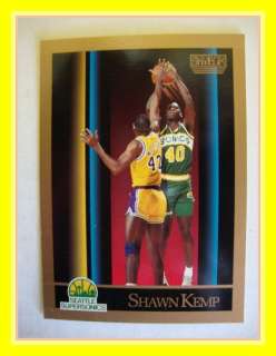 SKYBOX 1990 91 NBA #268 SHAWN KEMP, SUPERSONICS  