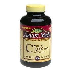 Nature Made Vitamin C 1000mg 300 Tablets *FREE SHIP*  