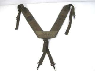 Late Vietnam US Army M1967 LC II Y Pattern Suspenders  