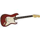Fender American Standard Hand Stained Ash Wine Red Stratocaster Guitar 